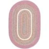 Kids' Isle Pink Banded 6 Kids' Isle Pink Banded -The Rug District Shop 82431