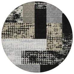 Chantille ACN941 Black -The Rug District Shop ACN941 Black Round main