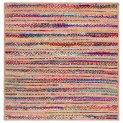 Cape Cod CAP303A NATURAL / MULTI -The Rug District Shop CAP303A 6SQ