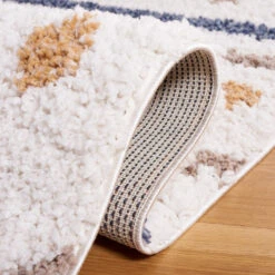 Calico Shag CLC106A Ivory / Taupe -The Rug District Shop CLC106A 5 DETAIL3 0bb58591 8f7a 4a8e 9721 50ff3c985196