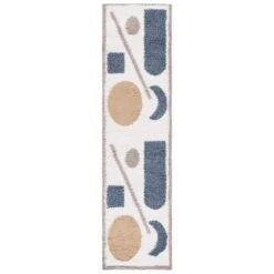 Calico Shag CLC114A Ivory / Blue 12 Calico Shag CLC114A Ivory / Blue -The Rug District Shop CLC114A 28