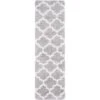 Fontana Shag FNT818G Grey / Cream -The Rug District Shop FNT818G 28