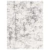 Lindsay Shag LNS550A Ivory / Grey -The Rug District Shop LNS550A 5
