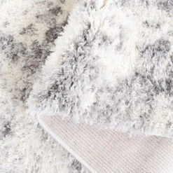 Lindsay Shag LNS550A Ivory / Grey 9 Lindsay Shag LNS550A Ivory / Grey -The Rug District Shop LNS550A 5 FOLD