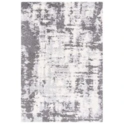 Lindsay Shag LNS558F Dark Grey / Grey 7 Lindsay Shag LNS558F Dark Grey / Grey -The Rug District Shop LNS558F 5