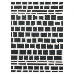 Myra N5007 Black Area Rug