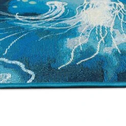 Esencia Jelly Fish Blue -The Rug District Shop PILE ECN 815504