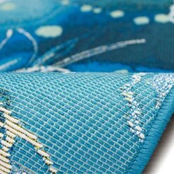 Esencia Jelly Fish Blue -The Rug District Shop ROLL ECN 815504