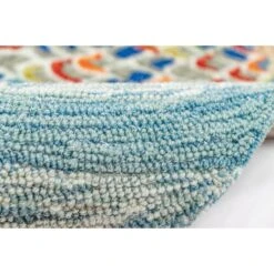 Frontporch Mermaid Crossing Blue 5 Frontporch Mermaid Crossing Blue -The Rug District Shop ROLL FTP 144803