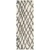 Belize Shag SGB484B Ivory / Charcoal -The Rug District Shop SGB484B 27