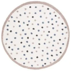 Calico Shag CLC102A Ivory / Taupe -The Rug District Shop clc102a 7r