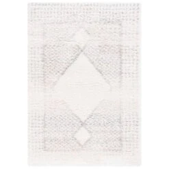 Fontana Shag FNT827A Ivory / Grey