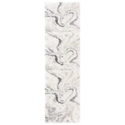 Fontana Shag FNT848A Ivory / Grey