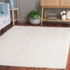 Lindsay Shag LNS560A Ivory 4 Lindsay Shag LNS560A Ivory -The Rug District Shop lns560a 5 room