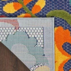 Aloha ALH17 Navy Multicolor -The Rug District Shop nvpybxembfefhc4napmt