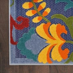 Aloha ALH17 Navy Multicolor -The Rug District Shop snvcrzgn6756dqw07dnm